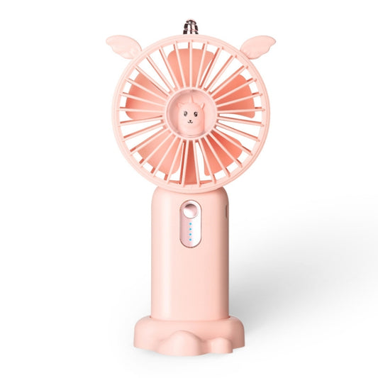 N12 Office Desktop USB Handheld Mini Fan, Fan diameter: 3000 MAH(Teenage Powder) - Electric Fans by buy2fix | Online Shopping UK | buy2fix