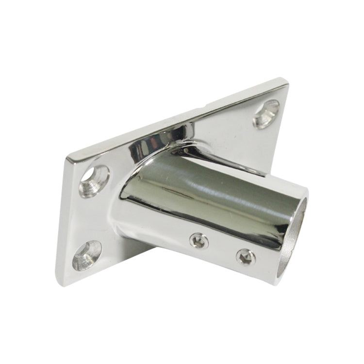 Thicken 316 Stainless Steel 60-Degree Square Tube Base Marine Boat Hardwares, Specifications: 25mm - Marine Accessories & Parts by buy2fix | Online Shopping UK | buy2fix