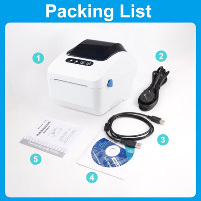 Xprinter XP-320B 80mm Thermal Barcode Supermarket Cashier Label Printer, Spec: USB(US Plug) - Printer by Xprinter | Online Shopping UK | buy2fix