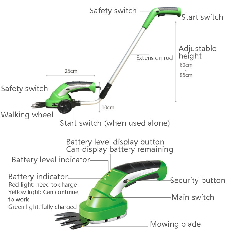 GT02 Electric Pruning Machine Portable Lawn Mower(EU Plug) - Lawn Mower, Saws & Accessories by buy2fix | Online Shopping UK | buy2fix