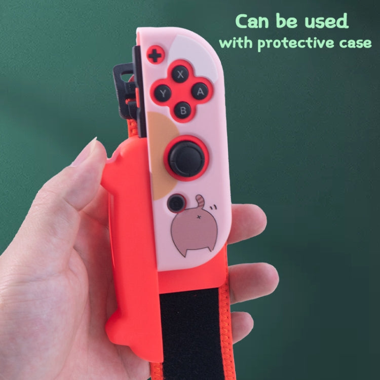 Dancing Wrist Bracelet Game Handle Strap For Switch JOY-CON(Pink 22cm) - Gamepads by buy2fix | Online Shopping UK | buy2fix