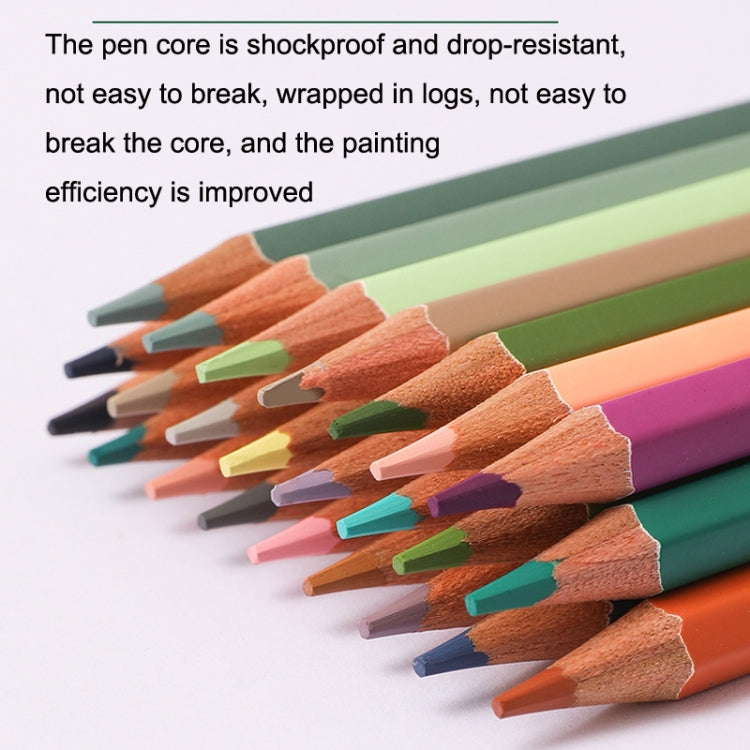 48 Colors Oily Bright Color Pencil Studio Special Set Macaron - Art Supplies by buy2fix | Online Shopping UK | buy2fix