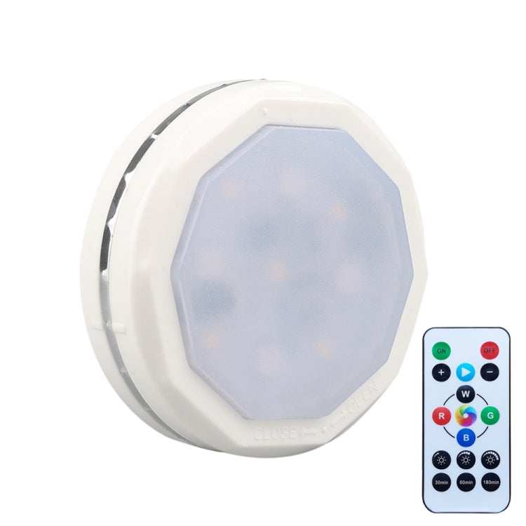 TL004-RGB USB Charging RGB Light Effect Ambient Light with Remote Control(White Silver Edge) - Night Lights by buy2fix | Online Shopping UK | buy2fix