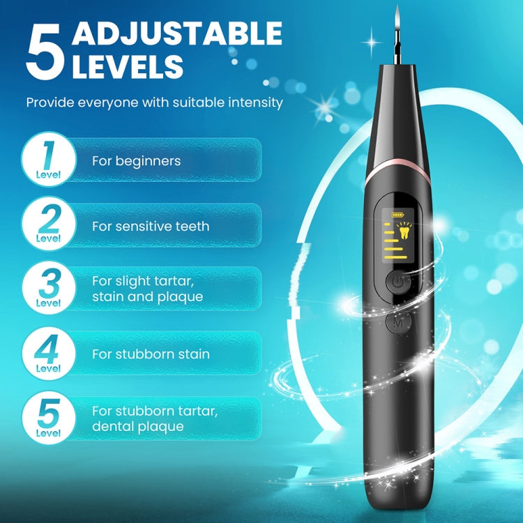 Ultrasonic Calculus Removal Dental Scaler Home Dental Cleaning Instrument - Oral Irrigators by buy2fix | Online Shopping UK | buy2fix