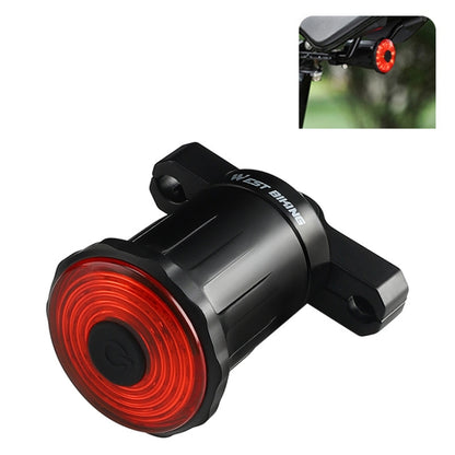 WEST BIKING Bicycle USB Charging Smart Brake Sensor Warning Tail Light(Cushion) - Taillights by WEST BIKING | Online Shopping UK | buy2fix