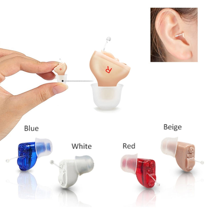 Z-20 In-Ear Hearing Aid Digital Noise Canceling Sound Amplifier(Right Ear Black) - Hearing Aids by buy2fix | Online Shopping UK | buy2fix