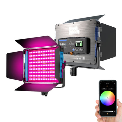 Pixel P80 60W 2600-10000K 542 LEDs Photography Fill Light Support Mobile APP Remote Control,US Plug -  by Pixel | Online Shopping UK | buy2fix