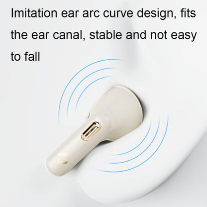 Havit S3 Merle Lite In-Ear ENC Call Noise Reduction Wireless Bluetooth Earphone(Gold White) - Bluetooth Earphone by Havit | Online Shopping UK | buy2fix