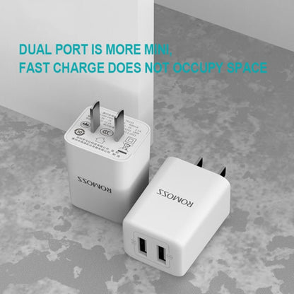 ROMOSS TK12S  10.5W  2.1A Double USB Port Fast Charging Wall Charger,CN Plug - USB Charger by ROMOSS | Online Shopping UK | buy2fix