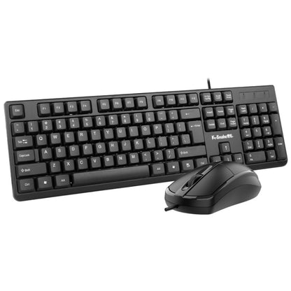 K-Snake KM007 Wired Keyboard And Mouse Set Desktop Computer Keyboard, Style: With Mouse - Wired Keyboard by K-Snake | Online Shopping UK | buy2fix