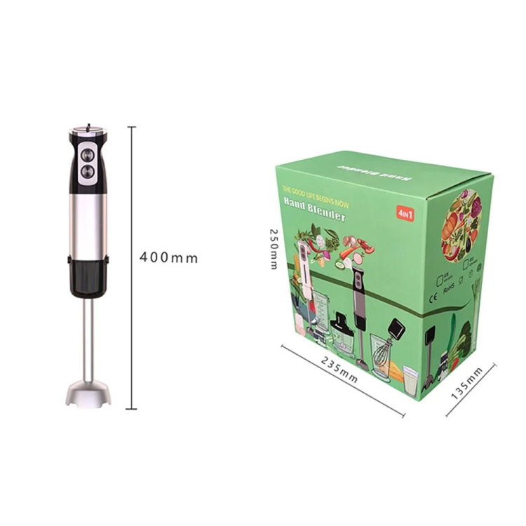 6-in-1 600W Multifunctional  Electric Blender Stainless Steel Food Cooking Stick US Plug - Stirrer & Squeezer by buy2fix | Online Shopping UK | buy2fix