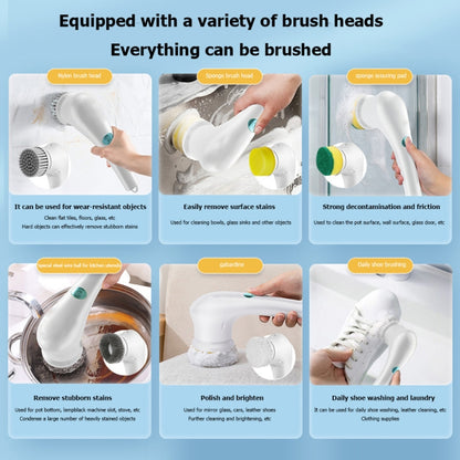 Plush Cloth Replace Brush Head Electric Handheld Scrubber Heads Home Washing Tools - Sponges, Cloths & Brushes by buy2fix | Online Shopping UK | buy2fix