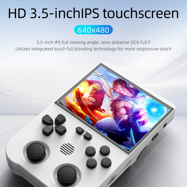 AMPOWN XU10 Handheld Game Console 3.5-Inch IPS Screen Linux System Portable Video Arcade 64G(Grey) - Pocket Console by AMPOWN | Online Shopping UK | buy2fix