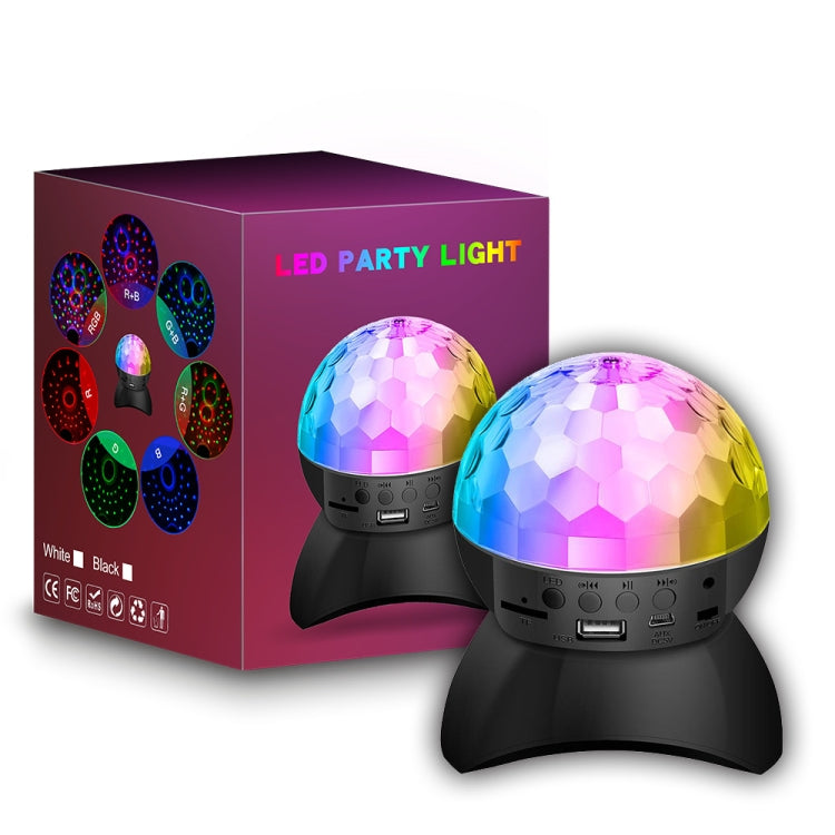 Home LED Magic Ball Lights Bounce Ambient Lamps Room Sound Lights Balls, Color: Charging Model White(RGB Colorful 5W) - Stage Lighting by LIXINCORDA | Online Shopping UK | buy2fix