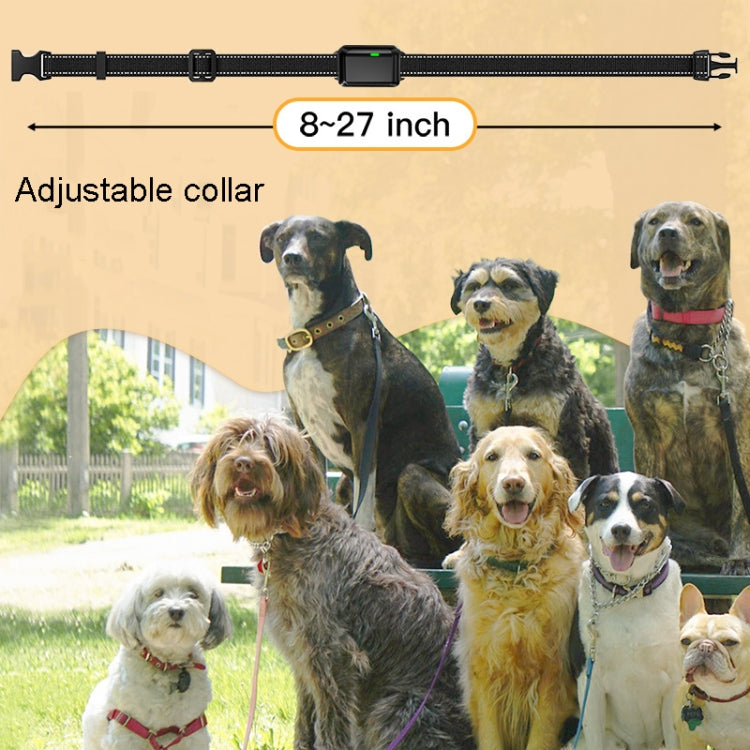 Color Screen Dragon Two Remote Control Pet Electric Shock Circular Dog Trainer(Black) - Training Aids by buy2fix | Online Shopping UK | buy2fix