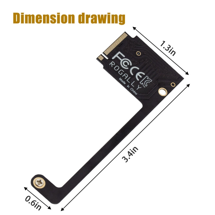 For ASUS Rog Ally Modified M2 Hard Drive PCIE4.0 Riser Card, Spec: Short - Add-on Cards by buy2fix | Online Shopping UK | buy2fix