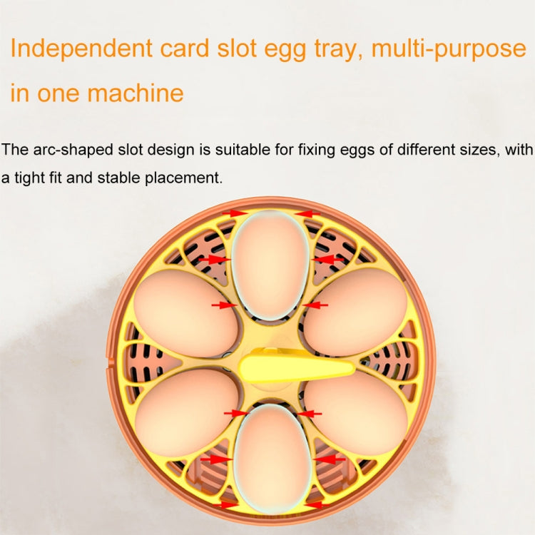 6-Eggs Small Household Experimental Children Smart Chicken Incubators, Spec: Manual US Plug - Incubators by buy2fix | Online Shopping UK | buy2fix