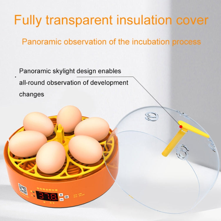 6-Eggs Small Household Experimental Children Smart Chicken Incubators, Spec: Manual AU Plug - Incubators by buy2fix | Online Shopping UK | buy2fix