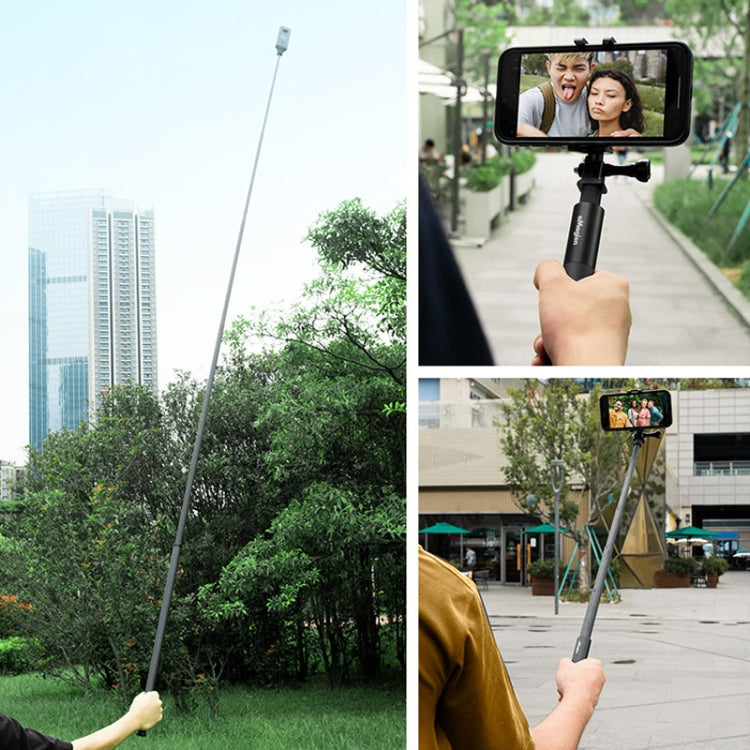 aMagisn 120cm Invisible Straight Pull Selfie Stick Sports Camera Accessories, Specification: Single Rod - Extendable Pole by aMagisn | Online Shopping UK | buy2fix