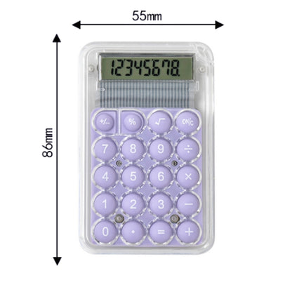 Small Silent Simple Calculator Mini Candy Dormitory Student Office Exam Tool(Green) - Calculator by buy2fix | Online Shopping UK | buy2fix