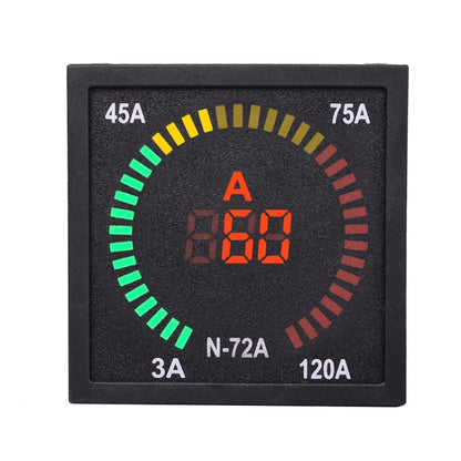 SINOTIMER N-72A AC Current Signal Indicator Square Turntable LED Digital Ammeter - Current & Voltage Tester by SINOTIMER | Online Shopping UK | buy2fix