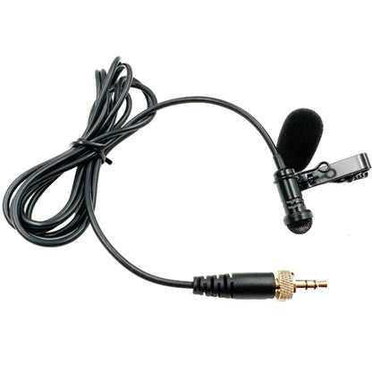 3.5mm Straight Internal Thread Plug Wireless Transmitting Lavalier Microphone, Length: 1.5m(Rabbit Fur Windproof Cover) - Microphone by buy2fix | Online Shopping UK | buy2fix