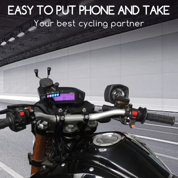 Motorcycle Mobile Phone Charging Stand With Bluetooth MP3 Speaker(YL-056) - Holder by buy2fix | Online Shopping UK | buy2fix