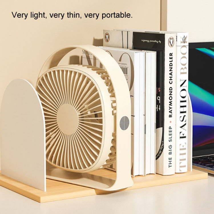 Lightweight USB Charging Nightlight Desktop Fan Summer Office Student Outdoor Multifunctional Small Fan(Purple) - Electric Fans by buy2fix | Online Shopping UK | buy2fix