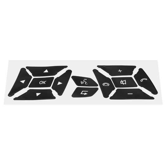 For Mercedes-Benz GLK350/C-Class CLS/C218/SLK/W172/W204K Steering Wheel Button Repair Sticker - Decorative Sticker by buy2fix | Online Shopping UK | buy2fix