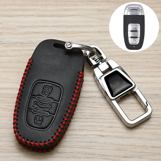 For Audi A Car Folding Key Cover Multifunctional Keychain Anti-lost Number Plate - Car Key Cases by buy2fix | Online Shopping UK | buy2fix