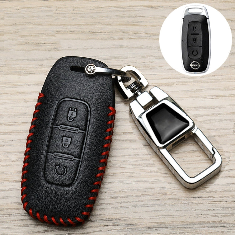 For Nissan Car Key Cover Keychain Anti-lost Number Plate, Style: I3 One-button Start - Car Key Cases by buy2fix | Online Shopping UK | buy2fix