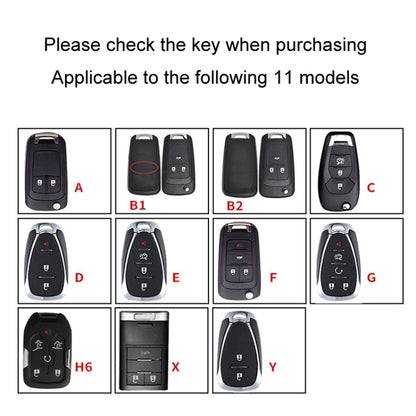 For Chevrolet Car Key Cover Multifunctional Keychain Anti-lost Number Plate, Style: G - Car Key Cases by buy2fix | Online Shopping UK | buy2fix