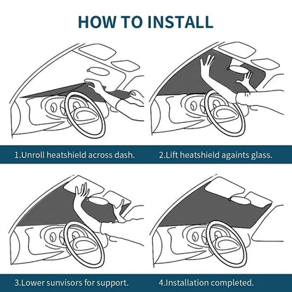 70x138cm Printed Car Sun Protection Heat Insulation Sunshade(Hamster) - Window Foils & Solar Protection by buy2fix | Online Shopping UK | buy2fix