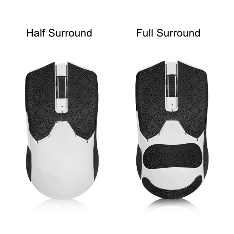 Snowflake Pattern Anti-slip Mouse Stickers For Razer Viper Mini Black Half Surround - Silicone / Sticker by buy2fix | Online Shopping UK | buy2fix