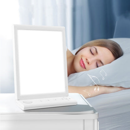 SAD White Noise Phototherapy Lamp Smart Emotional Night Light Music Decompression Therapy Light With Type-C Line+UK Plug - Others by buy2fix | Online Shopping UK | buy2fix