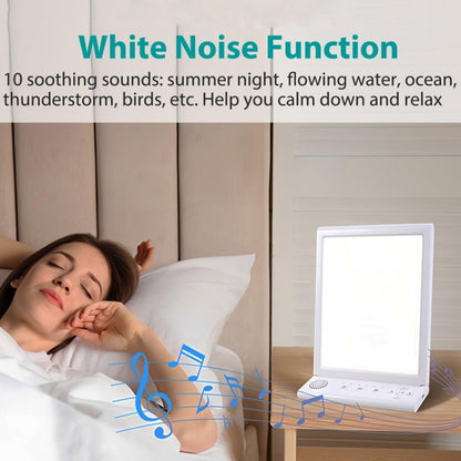 SAD White Noise Phototherapy Lamp Smart Emotional Night Light Music Decompression Therapy Light With Type-C Line+AU Plug - Others by buy2fix | Online Shopping UK | buy2fix