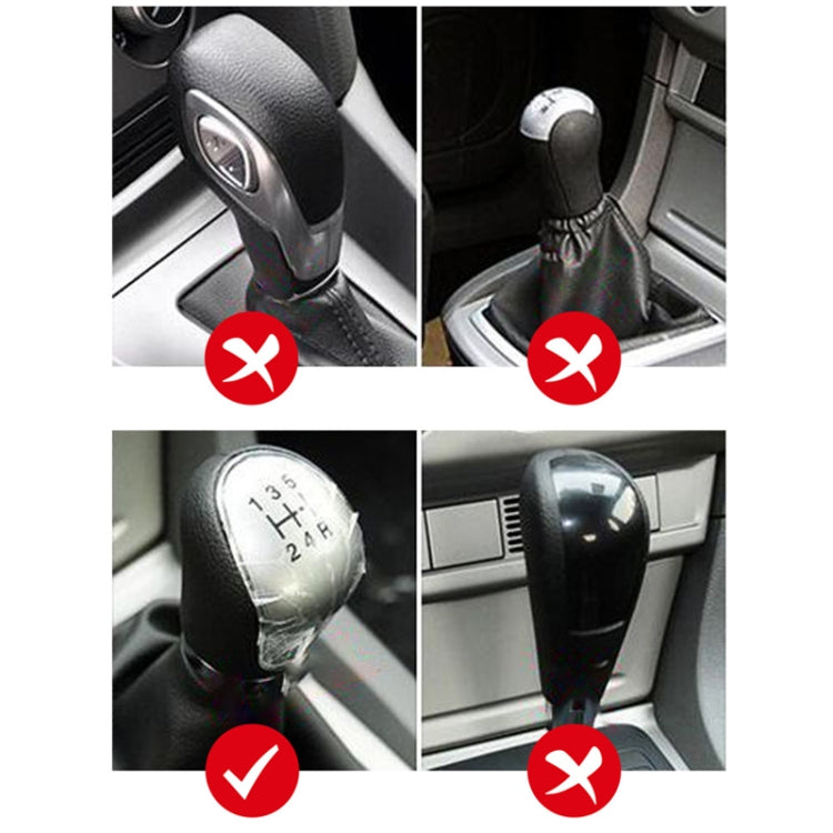 Automotive Silicone Manual Automatic Shift Lever Protective Cover, Size: Handbrake Gray - Shift Knob by buy2fix | Online Shopping UK | buy2fix