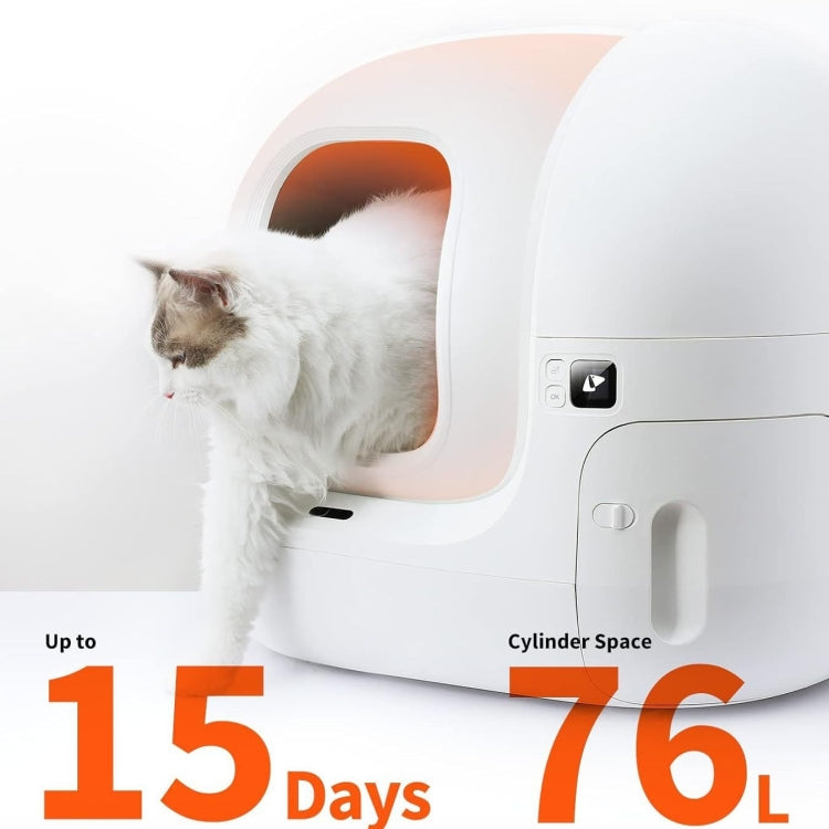 PETKIT PURA MAX T4 Automatic Cleaning Smart Cat Sand Pot AU Plug - Wash Litter Tray by PETKIT | Online Shopping UK | buy2fix