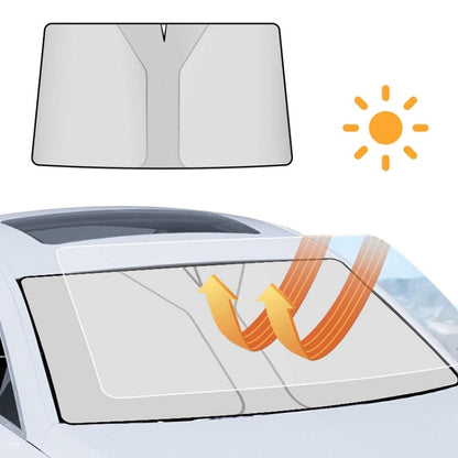 Car Windshield Sun Protection Heat Insulation Special-shaped Sunshade, Size: Large - Window Foils & Solar Protection by buy2fix | Online Shopping UK | buy2fix