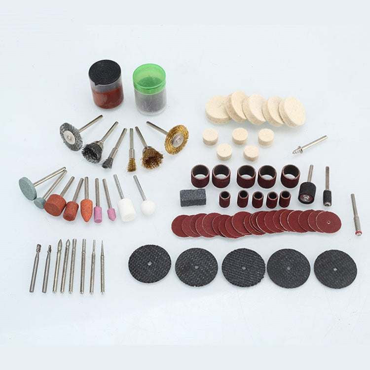 100pcs /Set Grinding Cutting Drilling Electrical Grinding Accessories Grinder Polishing Tool Parts Set - Abrasive Tools & Accessories by buy2fix | Online Shopping UK | buy2fix