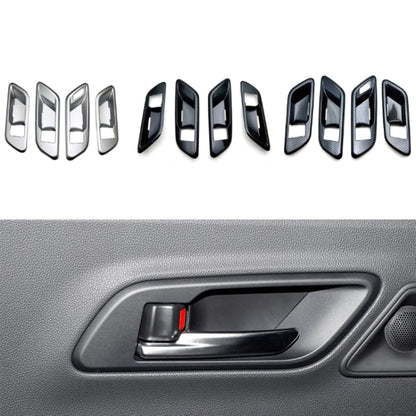 For 2023 Toyota Crown Door Handle Cover Decorative Frame, Style: Left-hand Drive(Black) - Decorative Strip by buy2fix | Online Shopping UK | buy2fix