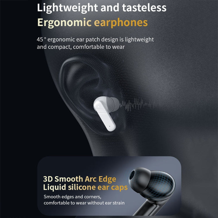 LX-10 Full-Color Touch Screen ANC+ENC Dual Noise Reduction In-Ear Wireless Bluetooth Earphone(Black) - TWS Earphone by buy2fix | Online Shopping UK | buy2fix