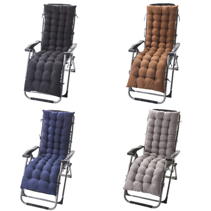 125x48x8cm Thickened Soft Home Recliner Cushions Garden Rocking Chair Cushions(Navy Blue) - Cushions & Pillows by buy2fix | Online Shopping UK | buy2fix