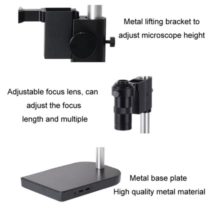 Measuring Electron Microscope Industrial Camera, Specifications: 60 Frames 14 Megapixel Dual Interface With Measurement - Digital Microscope by buy2fix | Online Shopping UK | buy2fix