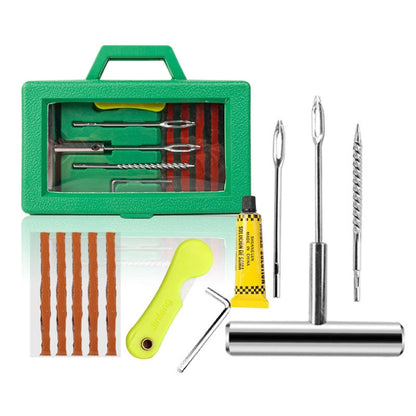 7 In 1 Car Tire Repair Tool Set Motorcycle Vacuum Tire Emergency Fast Repair Toolkit - Tire Repair & Installation Tools by buy2fix | Online Shopping UK | buy2fix