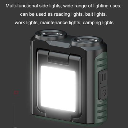 Clip Cap USB Charging Outdoor Induction LED Headlight, Style: Three-use Stepless Dimming C Type - Headlamp by buy2fix | Online Shopping UK | buy2fix