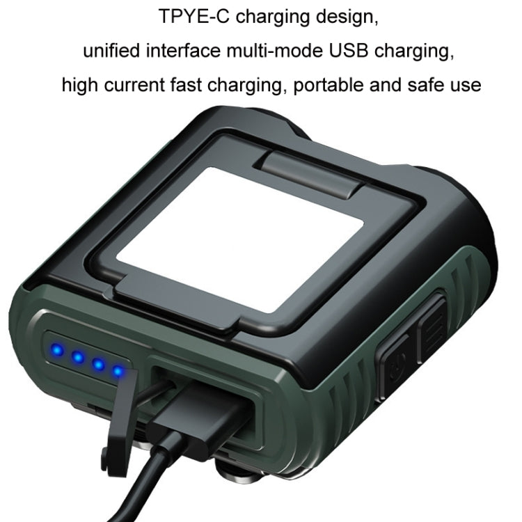 Clip Cap USB Charging Outdoor Induction LED Headlight, Style: Three-use Stepless Dimming C Type - Headlamp by buy2fix | Online Shopping UK | buy2fix