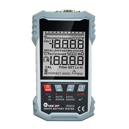 Battery Internal Resistance Tester Lead-Acid Alkaline Lithium Battery Tester, Model: IR500 - Battery & Resistance Tester by buy2fix | Online Shopping UK | buy2fix