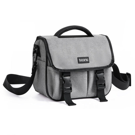 Baona BN-H017 Photography SLR / Micro Single Cross-Body Camera Storage Bag, Color: S Gray - Strap Satchel by Baona | Online Shopping UK | buy2fix