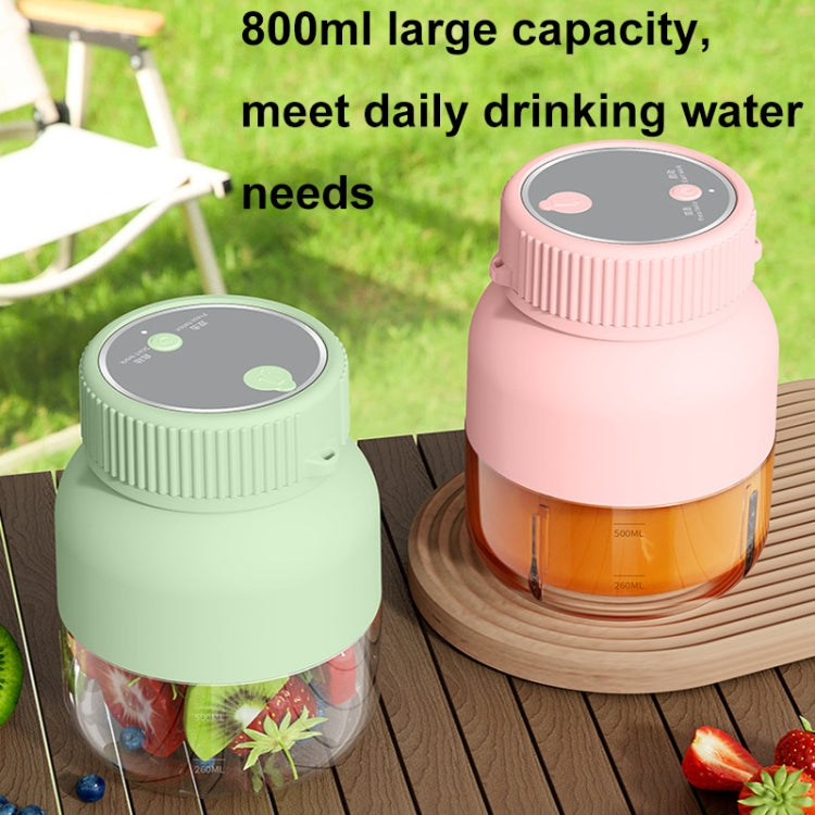 800ml Multifunctional Wireless Portable Juicer Large-capacity Outdoor Juicer(Pink) - Electric juicers by buy2fix | Online Shopping UK | buy2fix